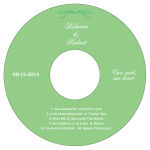 Honeymoon Waves CD Wedding Labels